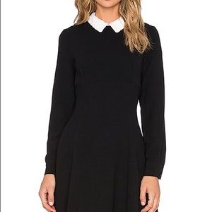 Kate spade sequin collar crepe dreSs